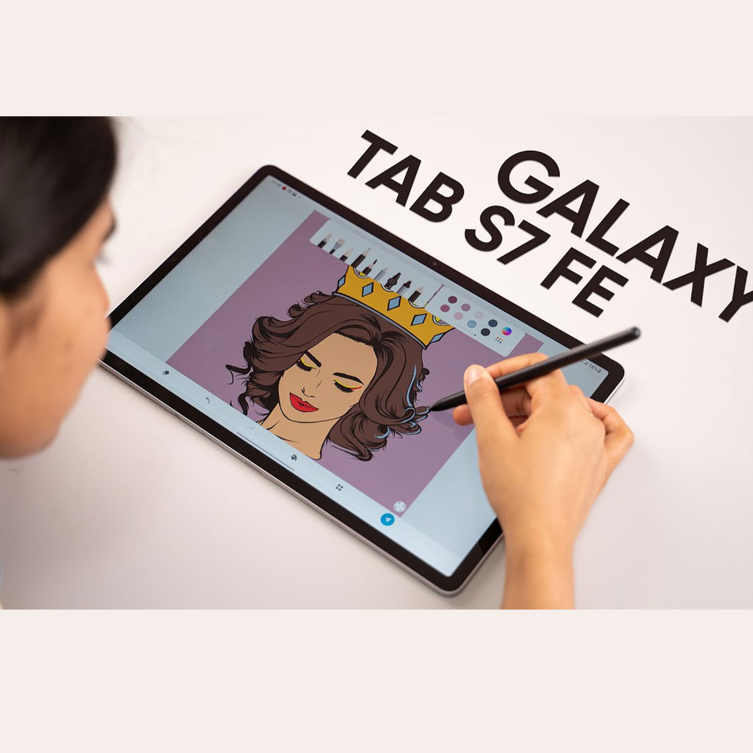 تبلت سامسونگ مدل Galaxy Tab S7 FE 5G SM-T736B ظرفیت 64 گیگابایت main 1 17
