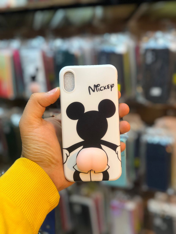 قاب محافظ طرح میکی موس اپل iphone x