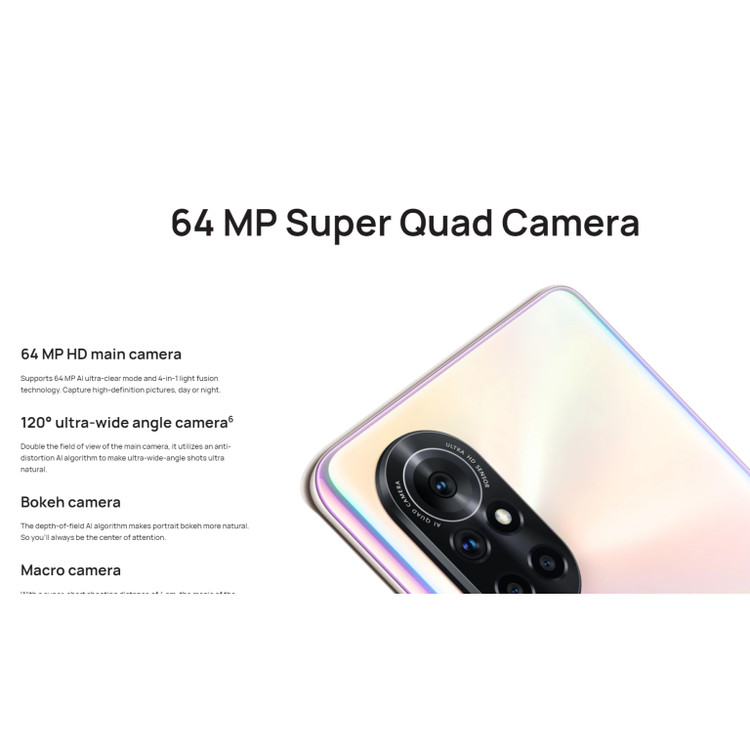 گوشی موبایل هوآوی مدل nova 8 دو سیم کارت