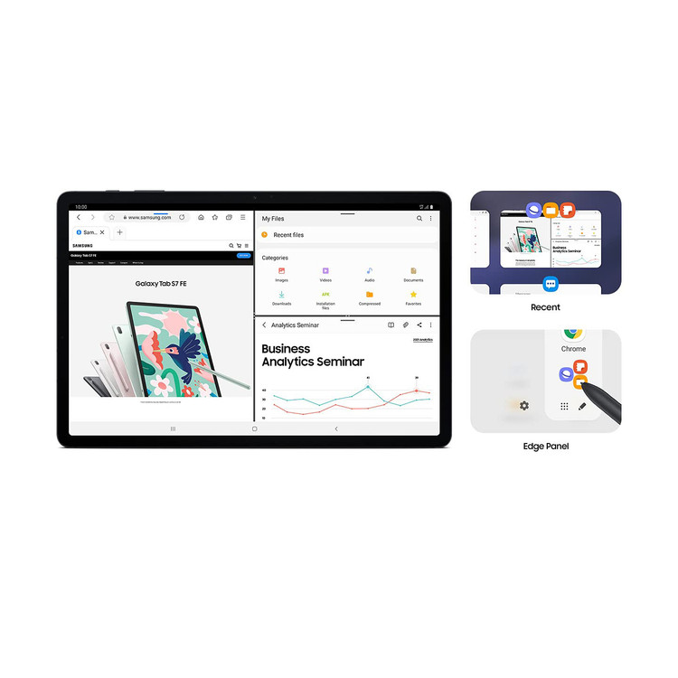 تبلت سامسونگ مدل Galaxy Tab S7 FE 5G SM-T736B ظرفیت 64 گیگابایت main 1 15