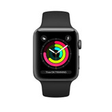 ساعت هوشمند اپل واچ 3 مدل 42mm Space Aluminum Case with Sport Band - نقره ای