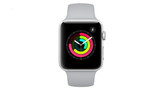 ساعت هوشمند اپل واچ 3 مدل 42mm Space Aluminum Case with Sport Band - نقره ای
