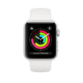 ساعت هوشمند اپل واچ 3 مدل 42mm Space Aluminum Case with Sport Band - نقره ای